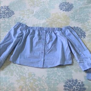 Off the shoulder top